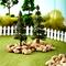 12 Packs: 2 ct. (24 total) Mini Redwood Trees by Make Market®